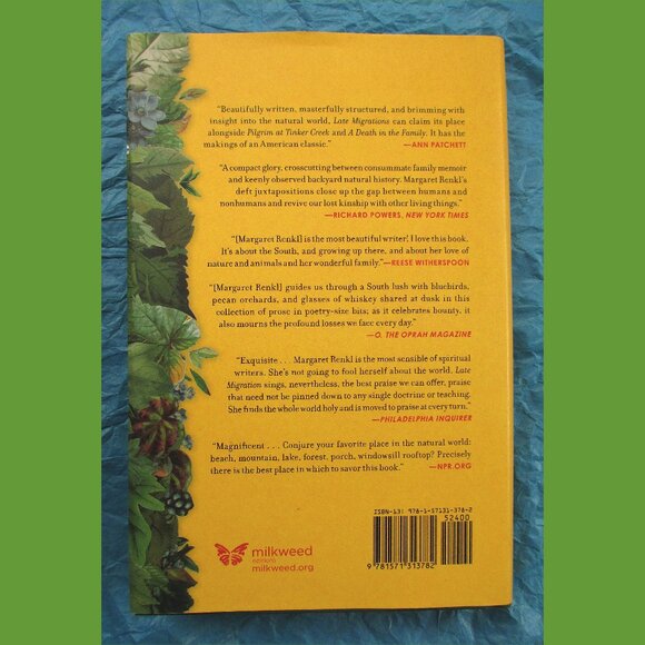 Book - Late Migrations: A Natural History of Love & Loss, by Margaret Renkl - Picture 13 of 13